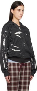 Veste à capuche 100% latex naturel pur, veste en latex, taille et couleur personnalisables - Product Image 3