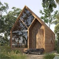 Support technique en ligne N4 Bungalow à deux étages 40HC Serre préfabriquée Design moderne Style industriel fabriqué au Vietnam