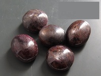 Pierre précieuse naturelle rubis fantaisie lisse, non montée, 15-20 mm de long environ, rose, pierres faites à la main, certifiées par un tiers, 100g pour la fabrication de bijoux