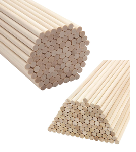 Varillas de Madera Maciza, Venta Directa de Fábrica, Pedidos al por Mayor, Diámetro y Longitud Personalizados para Fabricación de Muebles, Soporte ODM OEM, Superficie Lisa - Product Image 1