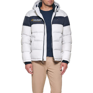 Lightweight Travel Bubble <b>Jacket</b> for Men Stand Front Foldable Design <b>Packable</b> Warmth Versatile Fit Practical Comfort - Product Image 2
