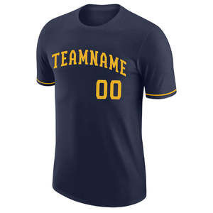 Sublimation T <b>Shirt</b> OEM Casual <b>100</b> Percent <b>Polyester</b> Short Sleeve Team Jersey Sports Wear Custom Logo Name Number Design - Product Image 2