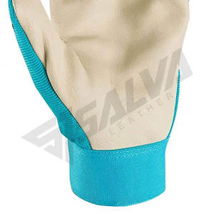 Guantes de Trabajo de Cuero para Hombre y Mujer, Guantes de Seguridad para Jardinería, Construcción, de Piel de Vaca, Económicos - Product Image 3