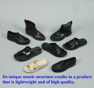 Máquina de Moldeo por Inyección Automática de un Solo Color, Tipo Rotatorio de 20 Estaciones, con Soplado de Aire para Suelas, Pantuflas y Sandalias - Product Image 5