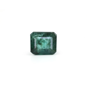 Natural Zambian Emerald 4.2 Carat Loose Gemstone Emerald Cut for Fine Jewelry - Product Image 1