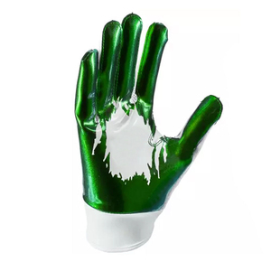 Full Finger Secure Closure American Football Gloves Breathable <b>Sticky</b> Grip Performance Training American Football Gloves - Product Image 5