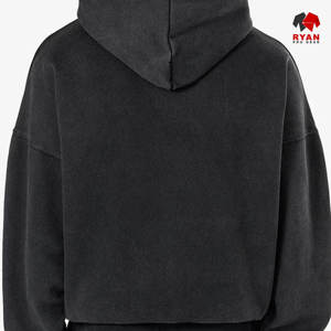 Sudadera con Capucha para Hombre Ryan Pro Gear con Logotipo Personalizado en la Parte Delantera, 100% Algodón Felpa, Transpirable, Corte Regular, Especial de Invierno - Product Image 5