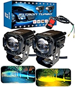 ไฟตัดหมอก ELTRON TURBO Mini LED สำหรับขับขี่ DC 12V-24V 80W ใช้ได้กับมอเตอร์ไซค์ สกู๊ตเตอร์ รถยนต์ โปรเจคเตอร์ไฟหน้า ไฟเสริม - Product Image 1