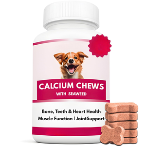 Friandises à mâcher molles au calcium biologique de haute qualité, complément alimentaire naturel pour chiens et chats, favorise des os et des dents solides, favorise la croissance rapide des jeunes animaux. - Product Image 1