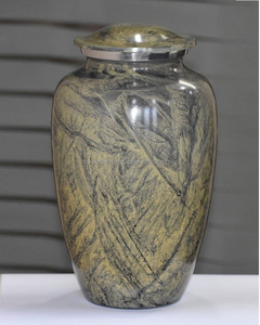 Wholesale Brass Cremation Urns for Human Ashes 10" Inch 200/220 Cubic Inch Capacity Customized <b>Memorial</b> <b>Keepsake</b> American Style - Product Image 6