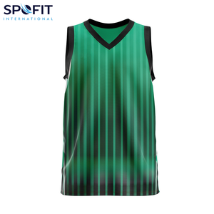 Camiseta de Baloncesto Reversible Personalizable de Alta Calidad, Estilo Nuevo, Cuello en V, Ropa Deportiva, Fabricada en Fábrica - Product Image 4