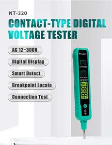 PK-6035実用的な多目的電気セットスマート電圧テスター電子ワイヤーストリッパースリップノーズプライヤー六角レンチ - Product Image 4
