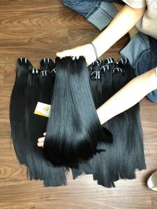 Cabello Humano Vietnamita de Lujo Sedoso al Mejor Precio al por Mayor, No Remy, Premium, Trama de Piel, Doble Paquete, Liso Extremo, 8-28 Pulgadas - Product Image 6