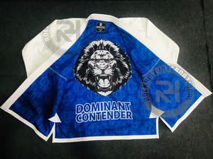 Kimono de Jiu-Jitsu Brésilien 100% Coton Tissé Perlé Personnalisé – Uniforme de BJJ Sans Gi Durable pour l'Entraînement et la Compétition Lourde - Product Image 5