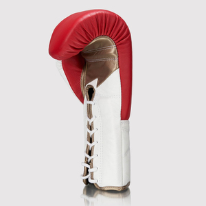 Guantes de Boxeo Profesionales de Cuero Premium de Alta Calidad, Guantes de Sparring para Boxeo y Kickboxing con Cordones y Agarre Ajustable - Product Image 3