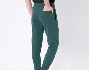 Customized Polyester/Cotton Fleece High Quality Gym Wear Workout Pants Streetwear Style Casual Plus Size Washed <b>Trouser</b> <b>Men</b> - Product Image 3