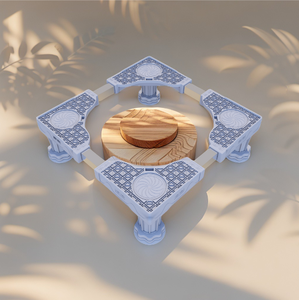 Repuestos para Lavadora Viet Tien, Tipo Cuadrado Pequeño Desmontable con Inserción de Perno, Material ABS PP TPE INOX, Modelo CK MLN - Product Image 5