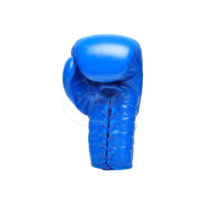 Custom Leather Boxing Gloves with UV Protection and Adjustable Wrist <b>Strap</b> for Active Training - Product Image 3