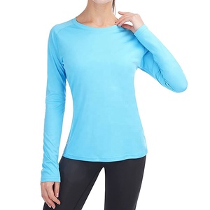 Chemises de pêche à manches longues pour femmes 2026 UPF 50 Anti-bactériennes Légères Respirantes Grandes Tailles Logo Personnalisé Soie 100% - Product Image 3