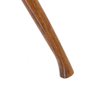 Hache en acier de Damas forgée à la main avec manche en bois naturel, outil de collection traditionnel pour exposition - Product Image 4