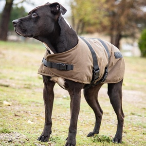 Manteau matelassé pour chien Tough Tack, coupe-vent, couverture pour animaux de compagnie, sangle réglable, veste chaude pour chiot, DC 100V pour les promenades en extérieur - Product Image 2