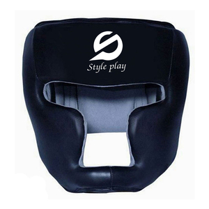High Quality Professional Made Boxing <b>Head</b> Guard Leather MMA Training Eco-Friendly Breathable Boxing <b>Head</b> Guard - Product Image 1