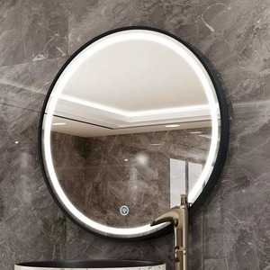 Modern Round Handmade Contemporary Bathroom <b>Mirror</b> Gold Metal Frame Wall Mounted Vanity <b>Mirror</b> REHMAN CRAFT - Product Image 6