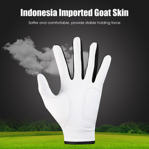 ถุงมือกอล์ฟหนัง Cabretta พรีเมียมพร้อมโลโก้สั่งทำ สำหรับผู้ชายและผู้หญิง นุ่ม ระบายอากาศได้ดี กันลื่น ผู้ผลิต OEM ODM โรงงาน - Product Image 4