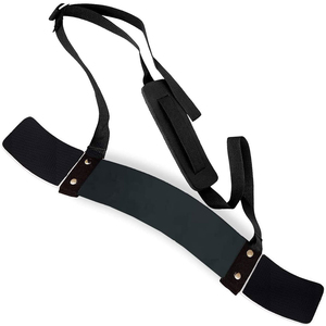 Adjustable Rubber Pu Leather Arm Blaster Gym Fitness Weightlifting Trainer Arm Building Equipment - Product Image 5