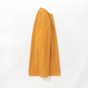 T-shirts à manches longues pour hommes personnalisés avec logo, 100 % coton peigné respirant, coupe oversize, service OEM ODM, vente en gros 2026 - Product Image 3
