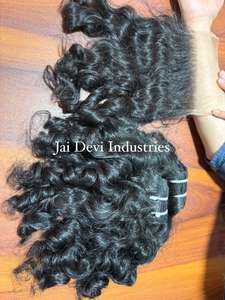 Extensiones de Cabello Humano Rizado Birmano 3C 4A con Puntas en Espiral, Sin Procesar, de un Solo Donante, con Cutícula Alineada - Product Image 5