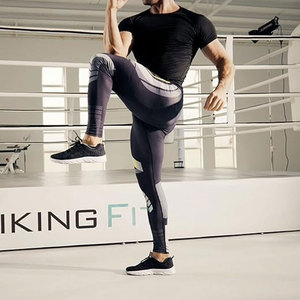 Comfortable Slim Fit Top Trendy Breathable Lightweight Sports Wear Best Supplier <b>Men</b> Professional Compression <b>Base</b> <b>Layer</b> Pant - Product Image 2