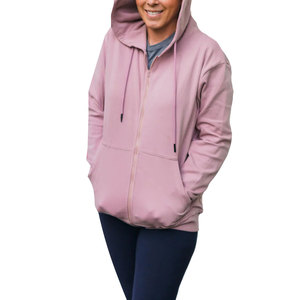 Sweat à capuche color block esthétique pour femme, en polaire, style urbain professionnel, nouvelle collection 2026 - Product Image 1