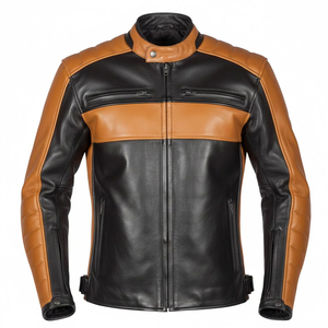 Performance <b>Motorcycle</b> <b>Jacket</b> <b>Men</b> Durable Protective Riding Outerwear Lightweight Comfort Fit Road Wear Canvas Waterproof - Product Image 1