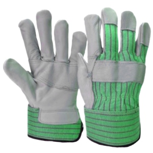 Guantes de Seguridad Reforzados de Cuero de Cabra, Cómodos y Resistentes, Guantes Industriales Canadienses con Función Antiestática - Product Image 3