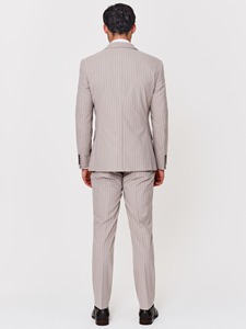 Costume Homme 3 Pièces 2026 – Ensemble de Bureau et d'Affaires Haut de Gamme : Veste, Gilet et Pantalon – Coupe Slim à Revers, Un Bouton – Idéal Mariage et Cérémonie - Product Image 2