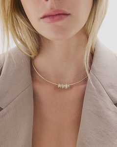 Eternity Bead Wheel <b>Spacer</b> Charm Luxury Minimalist Charm Rondelle Pendants for Everyday Wear Stacking Wholesale 14K 18K Solid - Product Image 6