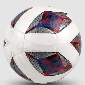 ลูกฟุตบอลลายนีออนสีขาวแบบกำหนดเอง ขนาด 5 สำหรับฝึกซ้อม ผลิตจากวัสดุ PU ทนทาน เหมาะสำหรับการแข่งขัน ฝึกซ้อม และเล่นกีฬากลางแจ้ง - Product Image 4