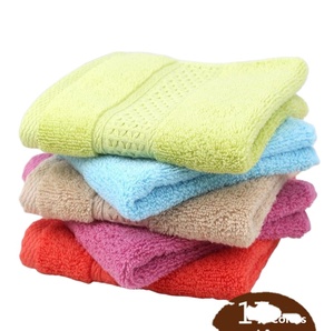 Toalla de Baño de Algodón de Color Sólido, Rectangular, Tejida, para Uso Doméstico - Product Image 4