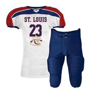 Maillots de football américain respirants et abordables, grandes tailles, et uniformes personnalisés pour adultes avec couleurs et tailles sur mesure - Product Image 3