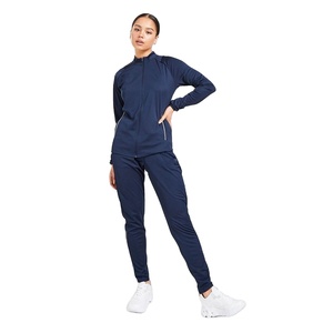 Sudadera holgada de algodón con Logo personalizado para hombre y mujer, conjunto de chándal unisex de dos piezas para correr, ropa para invierno - Product Image 2