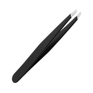 Pinzas de punta de fibra Juego de herramientas de cejas de volumen Pinzas de extensión de pestañas de alta calidad Pinzas de pestañas de etiqueta privada con logotipo - Product Image 4