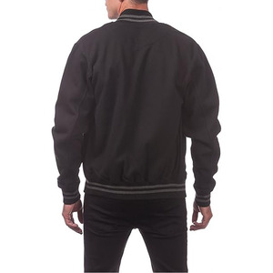 <b>Mens</b> Corduroy Bomber Jacket Lightweight Zip Up Casual Vintage Fall Varsity Jacket with Pockets - Product Image 2