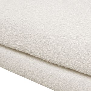 Poltrona Alpine 44'' Sherpa in Bouclé Bianco Avorio, Elegante Sedia per Soggiorno - Product Image 5