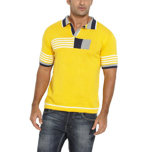 Vente en gros de t-shirts vierges pour hommes, personnalisables avec motifs imprimés, pour le sport de golf et la broderie de polos - Product Image 1