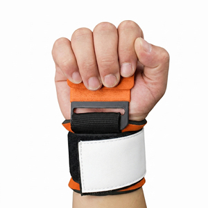 ที่รัดข้อมือนีโอพรีนแบบปรับได้ พร้อมที่ป้องกันฝ่ามือ สายรัดแบบตะขอเกี่ยว สำหรับยกน้ำหนัก ฝึกความแข็งแรง ตะขอช่วยดึงข้อศอก ตะขอเพิ่มแรง ใช้ได้ทั้งชายและหญิง - Product Image 6