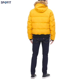 <b>Men's</b> Warm Sweatercoat Casual Turn-down Collar Zipper Thickening Stitching Patchwork <b>Cardigan</b> Plain Dyed Eco-Friendly Windproof - Product Image 3