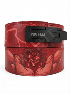 Cinturón de Cuero con Hebilla de Palanca, Transpirable, con Logotipo Bordado Personalizado, Equipo de Fitness de Alta Calidad, Resistente y Duradero para Entrenamiento - Product Image 6