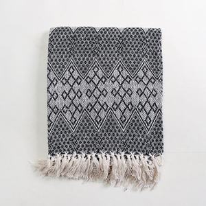 Jeté de canapé en coton 100% tissé décoratif, motifs décoratifs indiens, jeté de lit pour la maison, l'hôtel - Product Image 6