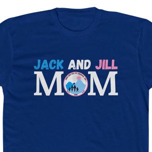 Jack and Jill Legacy Maker Mom Men T-shirt graphique en coton confortable à manches courtes et col rond imprimé sur mesure - Product Image 3